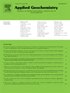 APPLIED GEOCHEMISTRY雜志封面
